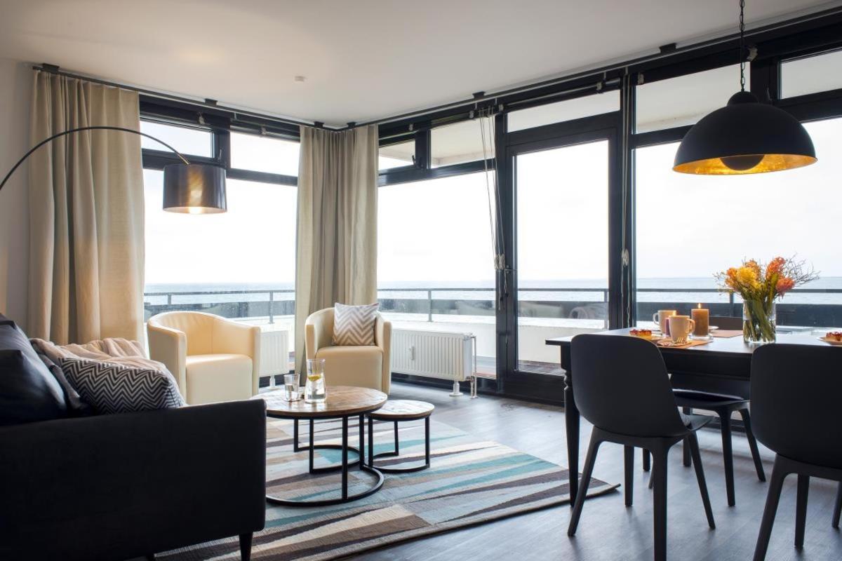 Ihr Sonnendeck in Staberdorf – mit 180° Meerblick Exterior foto